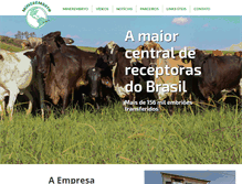Tablet Screenshot of minerembryo.com.br